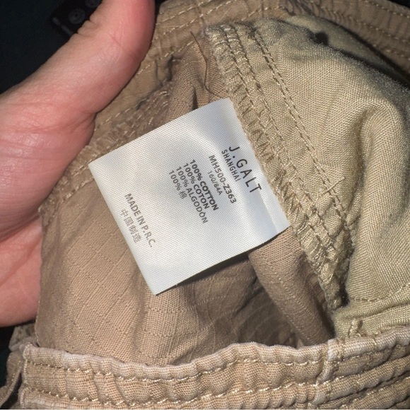 John Galt Light Brown Kim Cargo Pants - Picture 10 of 10